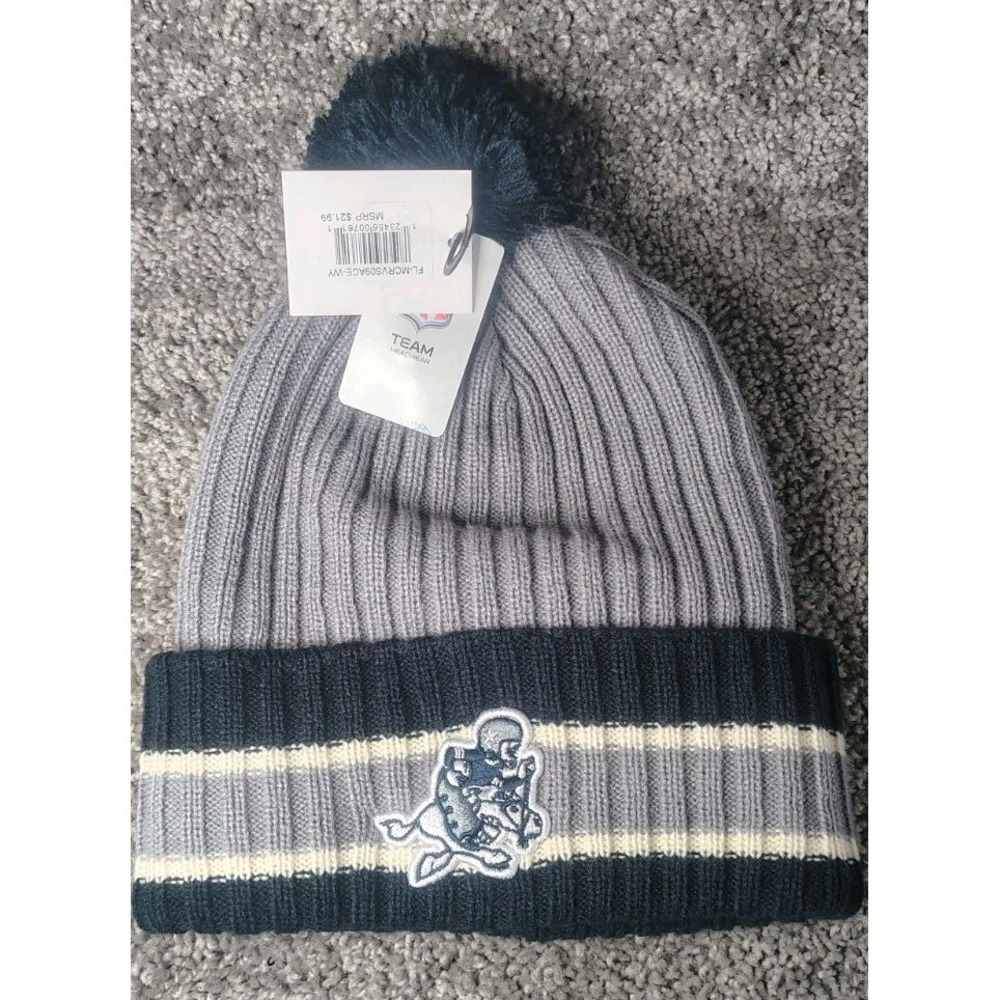 Vintage Dallas Cowboys Beanie Hat Nwt One Size